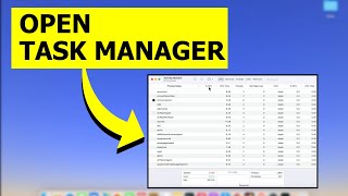 How to Open Task Manager in Macbook Air Pro Or iMac [upl. by Barcus482]