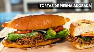 Lonches de pierna estilo Jalisco Receta auténtica y deliciosa [upl. by Moskow]