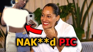 Fans Go Wild After Tracee Ellis Ross Posted Topless Photo [upl. by Roehm]