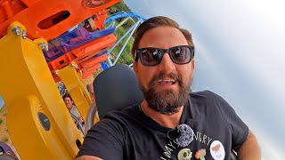 ALL NEW Phoenix Rising Roller Coaster At Busch Gardens Tampa Bay  Full POVs Test Seat amp Merch [upl. by Anoo]