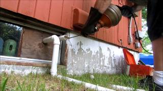 flooded basement zoeller sump pump replacement part 2 [upl. by Rothberg]