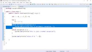 Java Exception Handling 2 Bangla [upl. by Main]