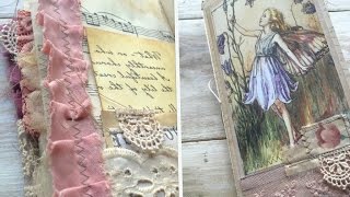 Travelers Notebook Fairy Journal FlipThrough [upl. by Gavette]