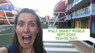 Walt Disney World  Sept 23  Travel Day amp All Star Sports [upl. by Darline]