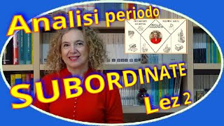 SUBORDINATE analisi del periodo lez2 [upl. by Nica]