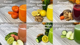 6 Incredible Juices for Long Life and Good health [upl. by Caitrin103]