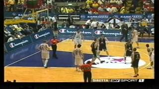 2004 Euroleague FF Skipper Fortitudo vs Montepaschi Siena Semifinal [upl. by Ramirolg]