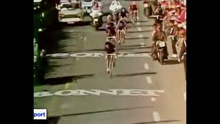 Ciclismo 1972 mondiali Gap Basso supera Bitossi in fuga allultimo metro [upl. by Lempres]