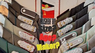 East German uniforms  How to read the Markings Age Size Maker DDR Collectors Tutorial [upl. by Woodberry]