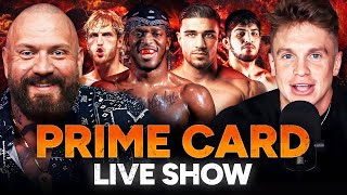 KSI vs Tommy Fury amp Logan Paul vs Dillon Danis  PRIME CARD LIVE [upl. by Xaviera]