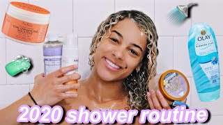 My 2020 Shower Routine feminine hygiene hair care etc  Azlia Williams [upl. by Chatterjee]