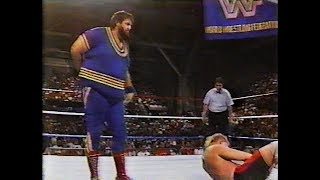 Akeem vs Mark Frear 19890923 [upl. by Eanrahc]