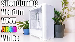 SilentiumPC Ventum VT4V Evo TG ARGB White  PREZENTACJA [upl. by Thirzi]