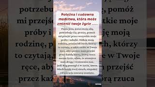 Potężna i cudowna modlitwa która może zmienić twoje życie 🙏🌹💝modlitwa Miłość bóg jezus [upl. by Mazurek]