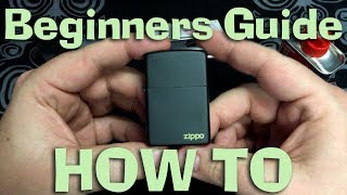 Zippo Lighter  Beginners Guide  How To Use  Unboxing [upl. by Uamak867]