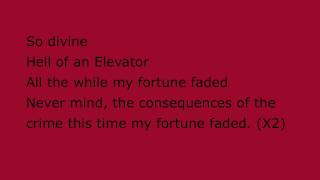 Fortune Faded Red Hot Chilli Peppers with lyrics [upl. by Ahsyad]