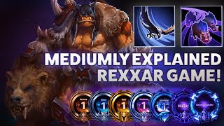 Rexxar Boars  MEDIUMLY EXPLAINED REXXAR GAME  Hardstuck Bronze 5 Adventures 2022 [upl. by Fredra]