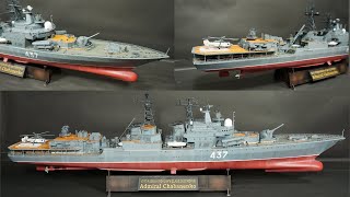 Russian guided missile destroyer  build finished [upl. by Philana939]