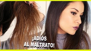 MASCARILLAS PARA EL CABELLO SECO Y MALTRATADO FT MIRIANNY [upl. by Aizirtap408]