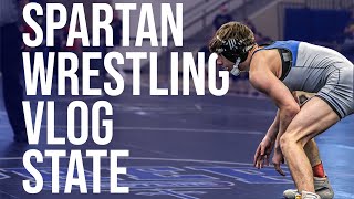 Spartan Wrestling Vlog 2024 State [upl. by Airaet]