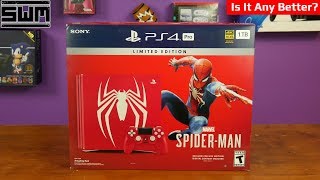 Unboxing And Tearing Down The SpiderMan PS4 Pro  Is It Any Better [upl. by Notlih]