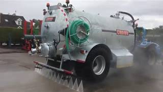 High Pressure Road wash Tanker EuroPumps Ireland [upl. by Oinotla]