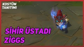 Sihir Üstadı Ziggs Kostüm Tanıtımı League of Legends [upl. by Charmane608]