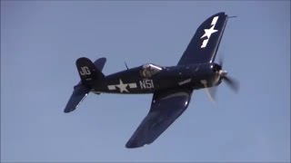 Mark Murphy amp F4U Corsair  2017 RI ANG Open House amp Airshow [upl. by Belia795]