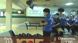 Minnesota High School Bowling 2010 State Finals wwwrobbedentertainmentcom [upl. by Auqinahs489]