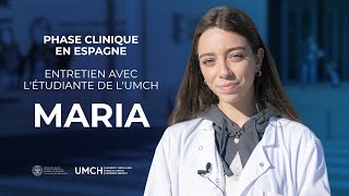 Phase clinique en Espagne Entretien avec létudiante de lUMCH [upl. by Orianna]