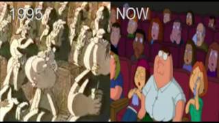 Family Guy 1995 Pilot VS Current Series Must See [upl. by Yhpos]