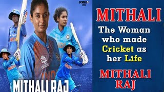 Mithali Raj Biography in Hindi  INDIAN PLAYER Success Story PL CHANEL [upl. by Atinal659]