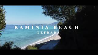 Kaminia Beach  Lefkada  extended video  4K [upl. by Shawna]