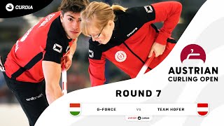 Austrian Curling Open 2024  Round 7  Team GForce vs Team Hofer [upl. by Payson]