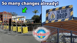 Dreamworld Gold Coast  New Rides Updates amp more  So much is different already [upl. by Demmahom]