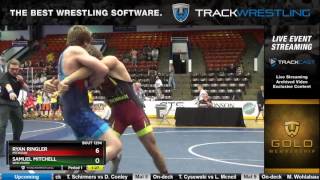 1294 Junior 182 Ryan Ringler Michigan vs Samuel Mitchell Wisconsin 6333218104 [upl. by Frissell]