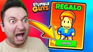 💥 CONSIGUE LA SKIN GRATIS en STUMBLE GUYS 💥 solo agregando 7 amigos al juego [upl. by Close]