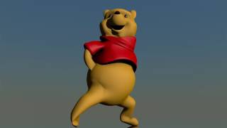 Winnie the Pooh dancing to Come On New York [upl. by Htesil]