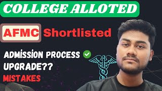 Finally College Alloted   AFMC Shortlisted  Counselling Process  ASMC [upl. by Ykcir]