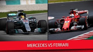 Ferrari vs Mercedes Welche Strecke liegt welchem Auto  Formel 1 WMEndspurt 2017 [upl. by Hgielrebmik]