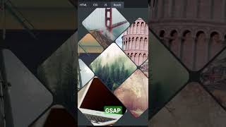 GSAP  ScrollTrigger Grid Rotate Images shortsfeed ytshort [upl. by Lubbi]