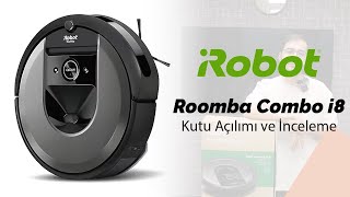 iRobot Roomba Combo i8 Robot Süpürge Kutu Açılımı ve İnceleme [upl. by Aihsoek864]