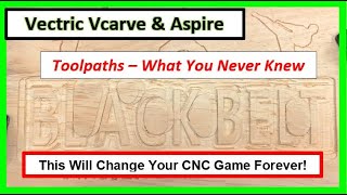 How To Set Up Your CNC Router Projects Toolpaths The Right Way Vectric Vcarve amp Aspire Tutorial [upl. by Hareehahs]