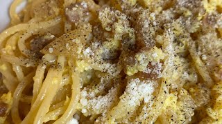 Carbonara con guanciale [upl. by Casey]