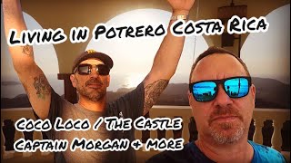 Living in Potrero Costa Rica  Coco Loco the Castle and more [upl. by Hughie]