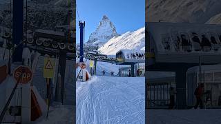 Zermatt Furgg Matterhorn View ski skiing matterhorn switzerland schweiz suisse snow alps [upl. by Aeriel]