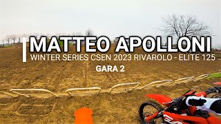 WINTER SERIES CSEN 2023 RIVAROLO GARA 2 ELITE 125 [upl. by Varick]