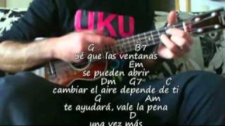 Color Esperanza  Diego Torres aut Coti Acordes Ukelele [upl. by Farmann]