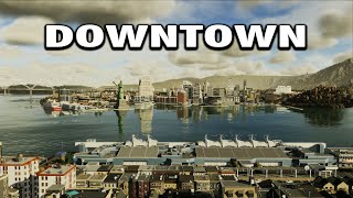 Discover the MOST BEAUTIFUL Downtown in Cities Skylines 2 [upl. by Rainer995]