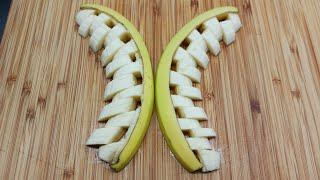 Pangyao ES is live Beautiful Banana cutting design [upl. by Skyla]